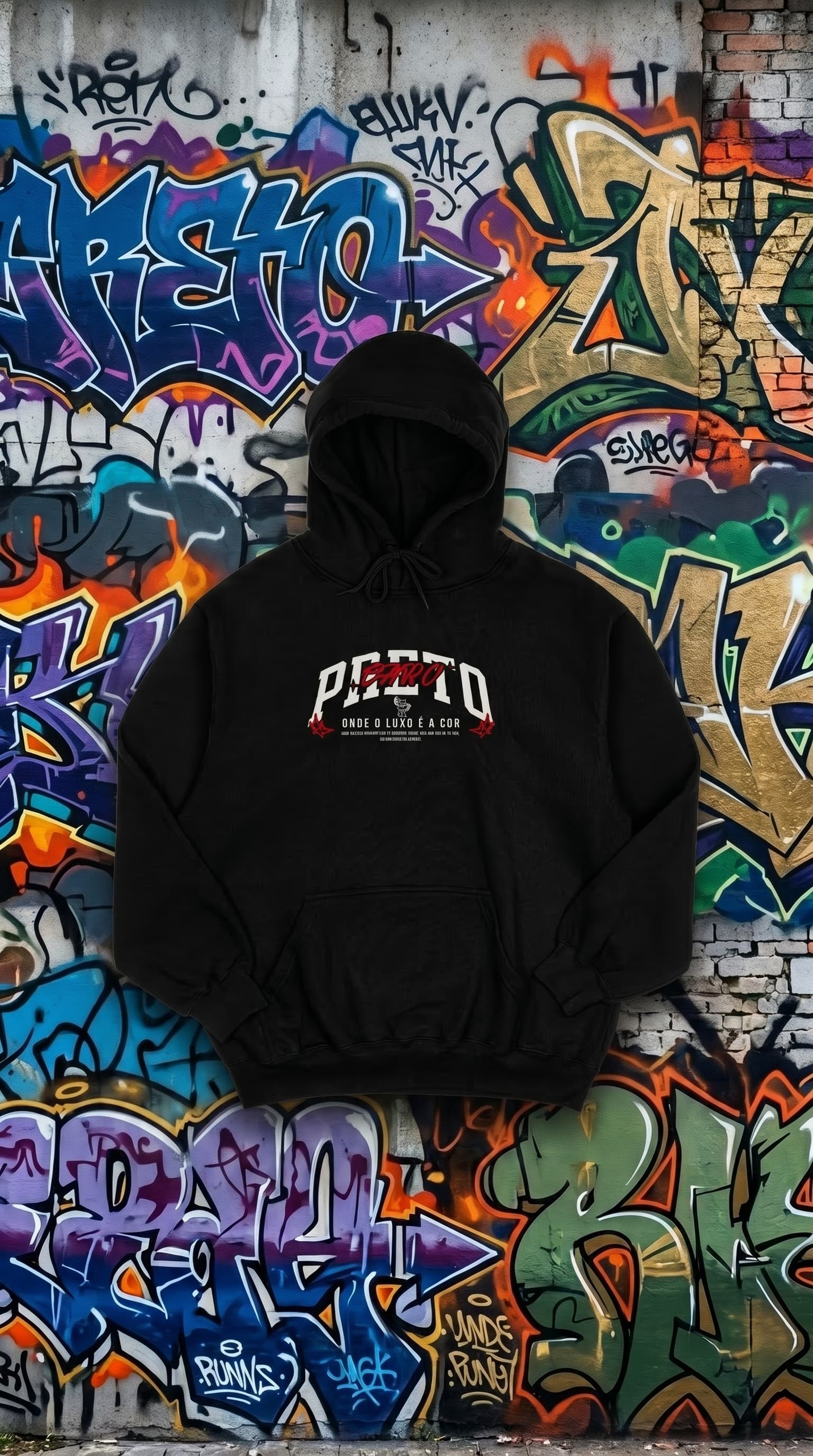 Moletom Preto PTC · Clássico