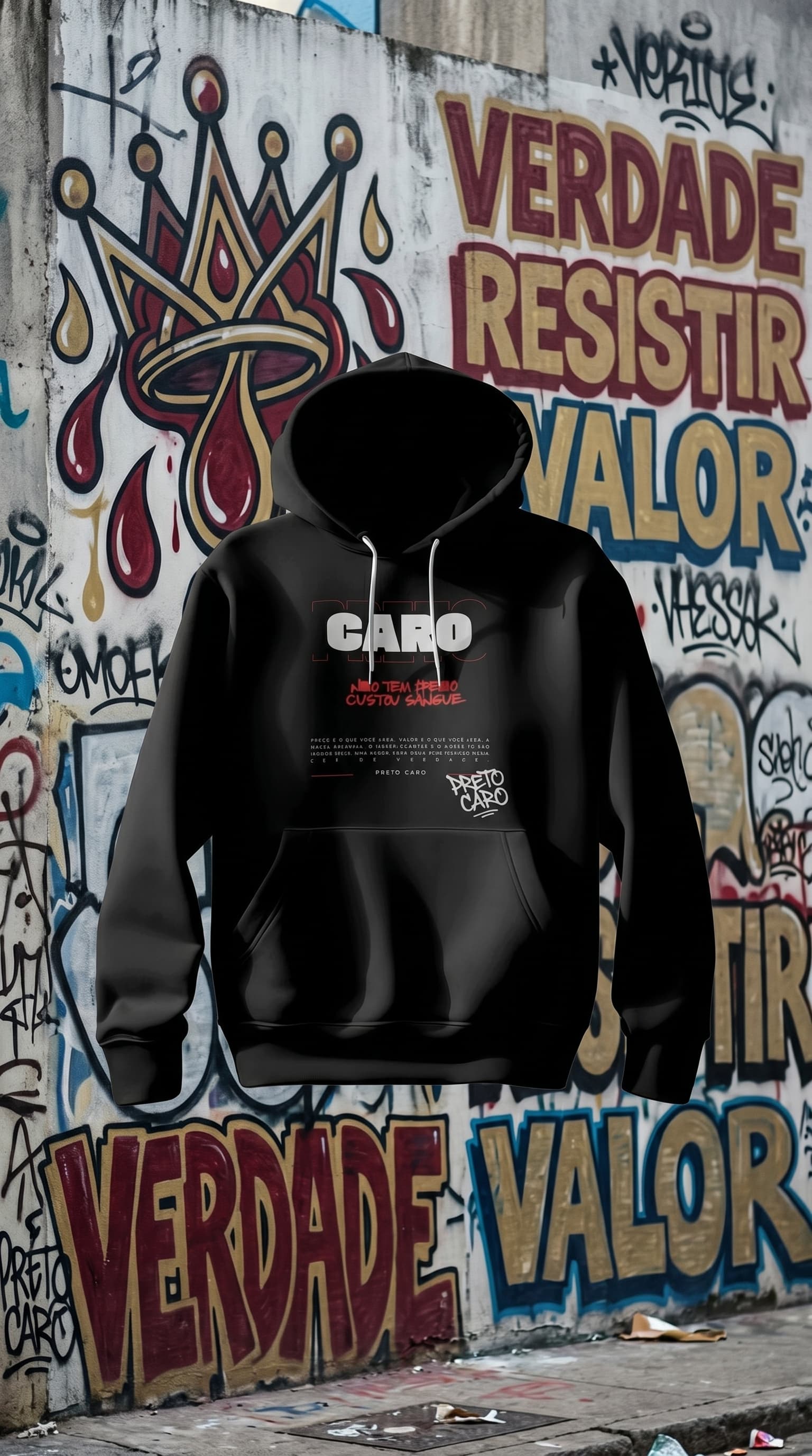 Moletom Preto PTC · Manifesto